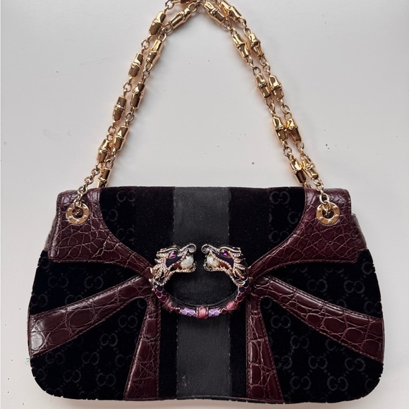 GUCCI shoulder bag—TOM FORDs farewell collection fall 2004 - Picture 1 of 15